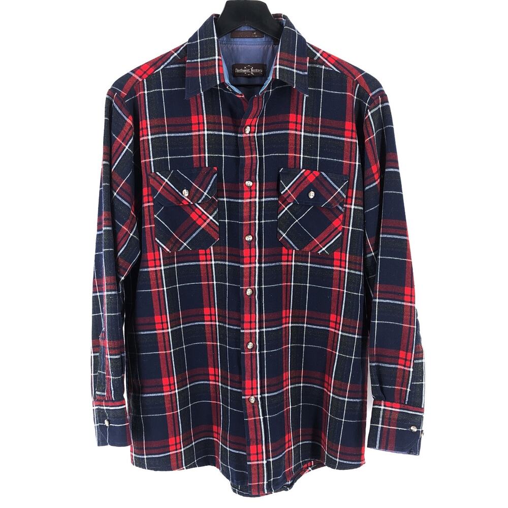 90s plaid flannel shirt Northwest Territory 1990s vintage